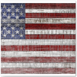 American Flag on Planks, Americana Series © 2013 Jason Haza