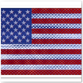 USA Flag, Moirre Series
©2013 Jason Haza